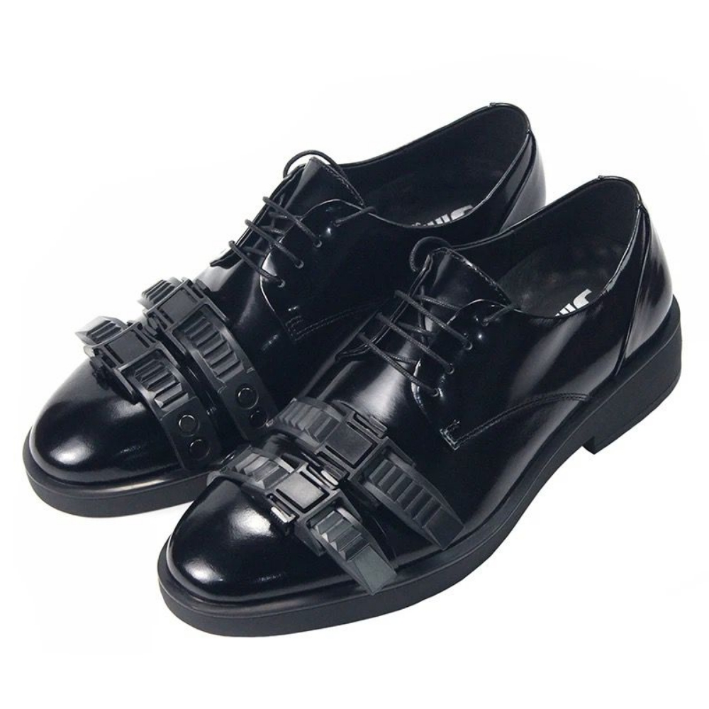 Picture of LEATHER DERBY  OXFORDS 